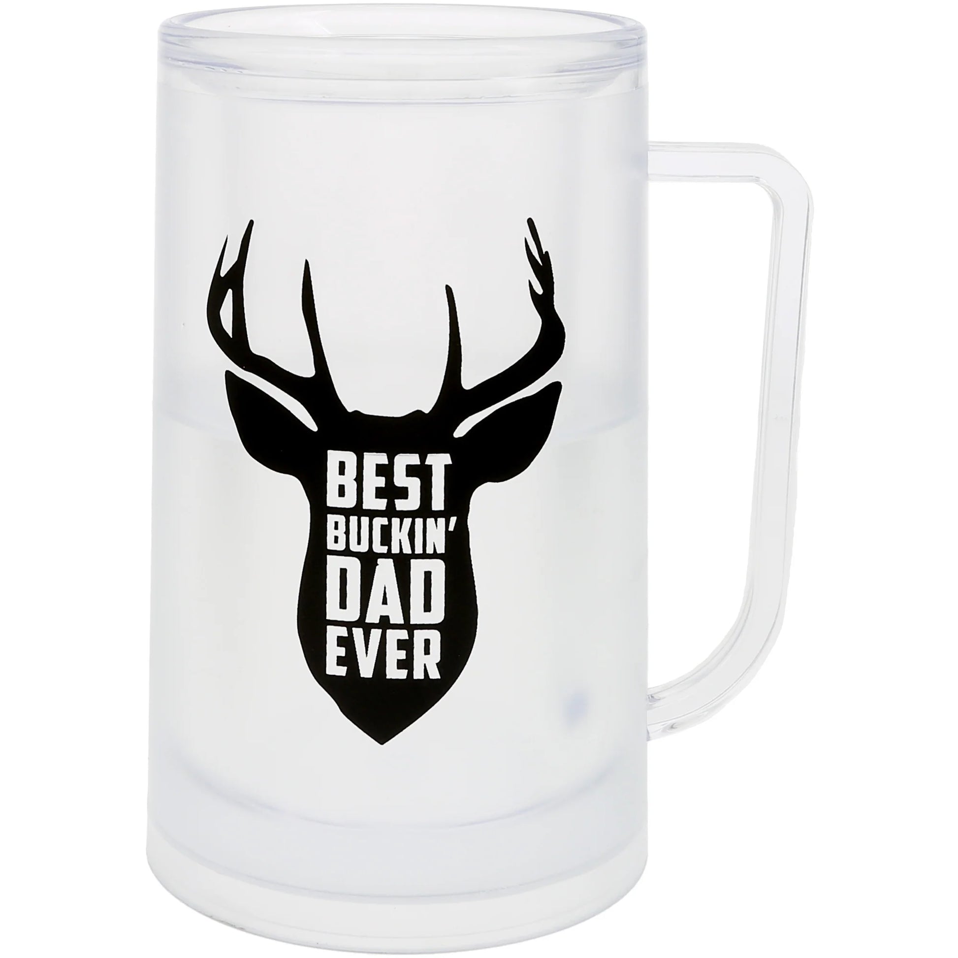 Best Buckin' Dad 12 oz Freezer Stein Mug