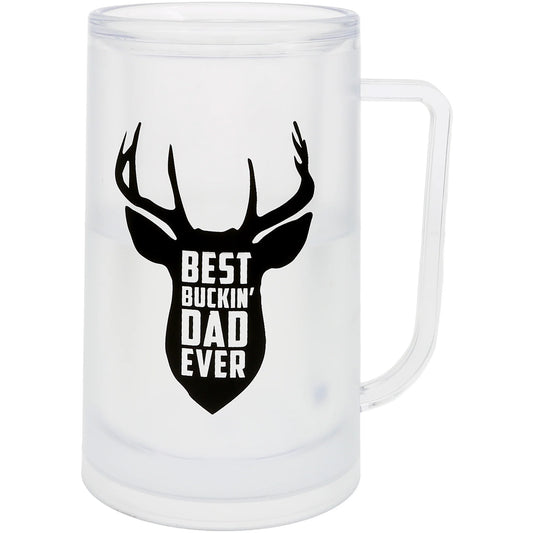 Best Buckin' Dad 12 oz Freezer Stein Mug