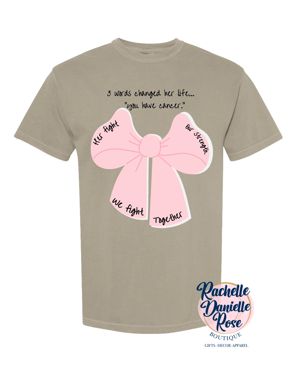 “You have cancer” Support Squad Graphic Tshirt