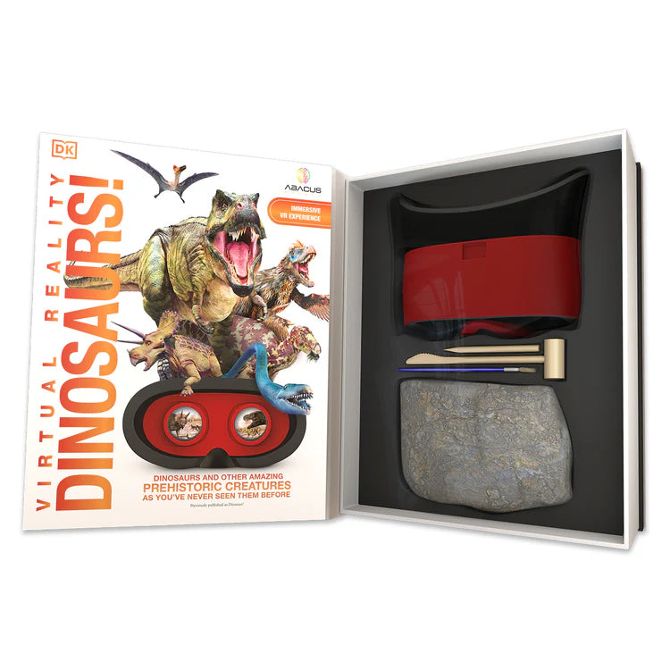 Virtual Reality Discovery Gift Set w/ DK Book- Dinosaurs!