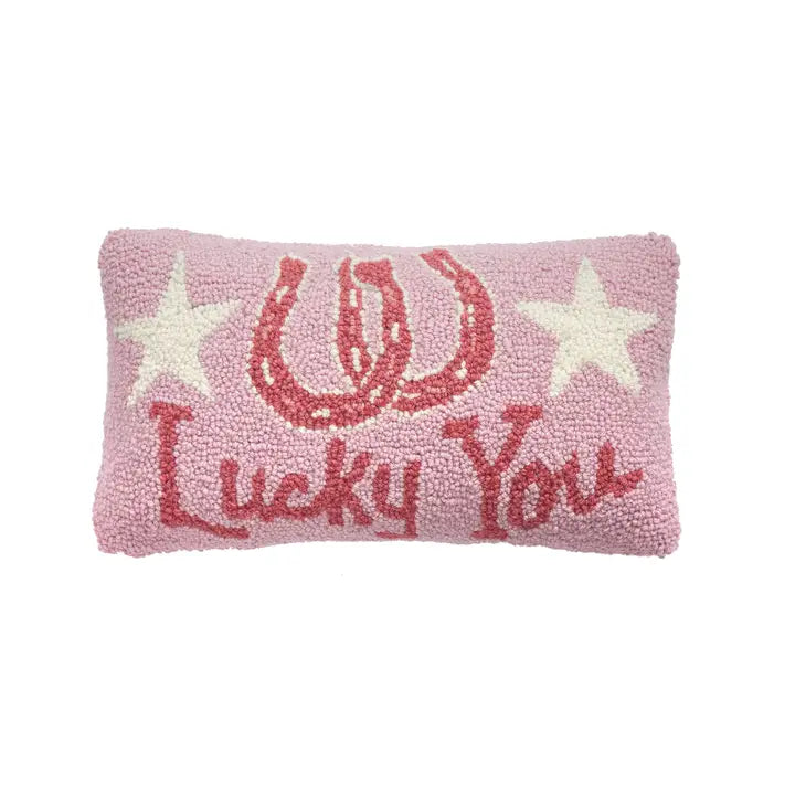 Lucky You Hook Pillow