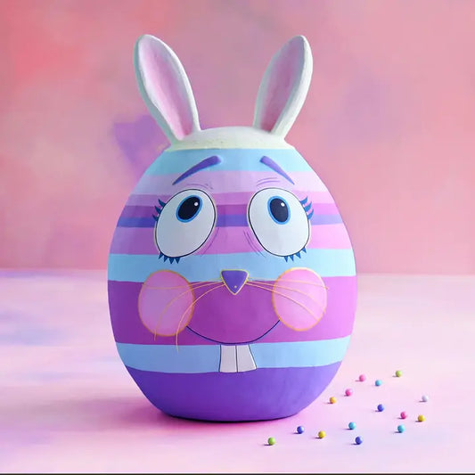 Glitterville 20" Earsy Egg Easter Display