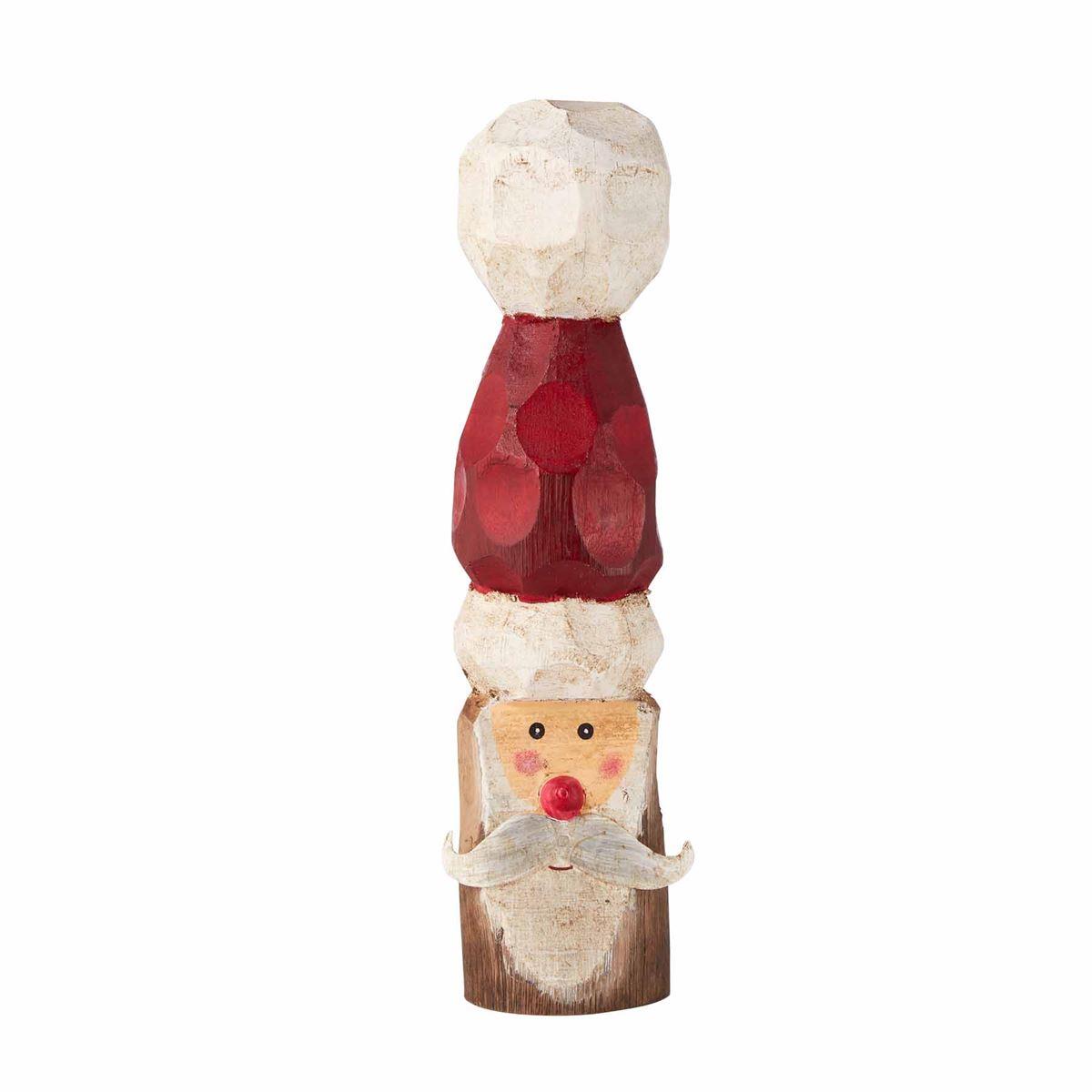 Mud Pie Small Santa Block Sitter
