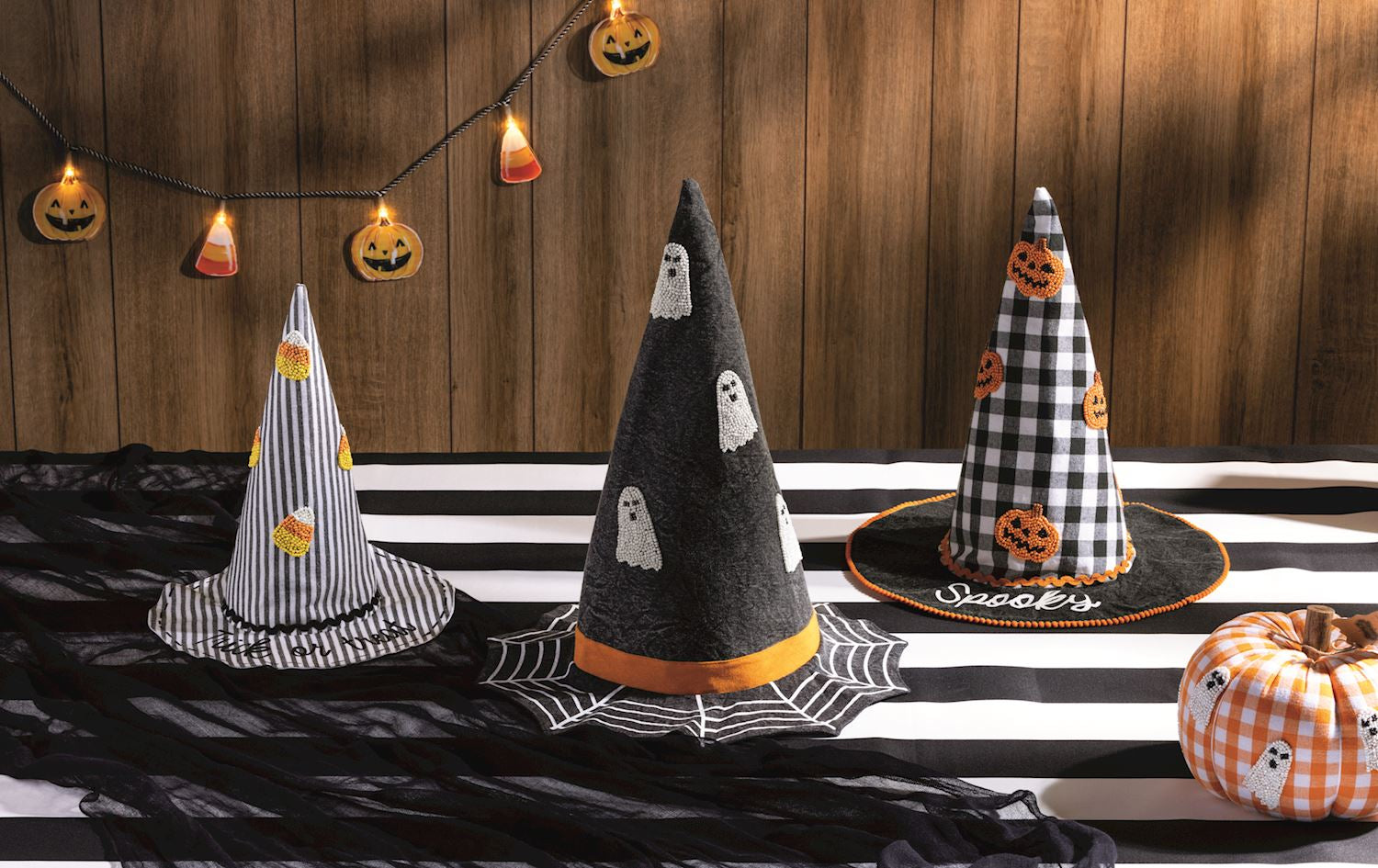 Mud Pie Felt Witch Hat Sitter - Thumbnail 5