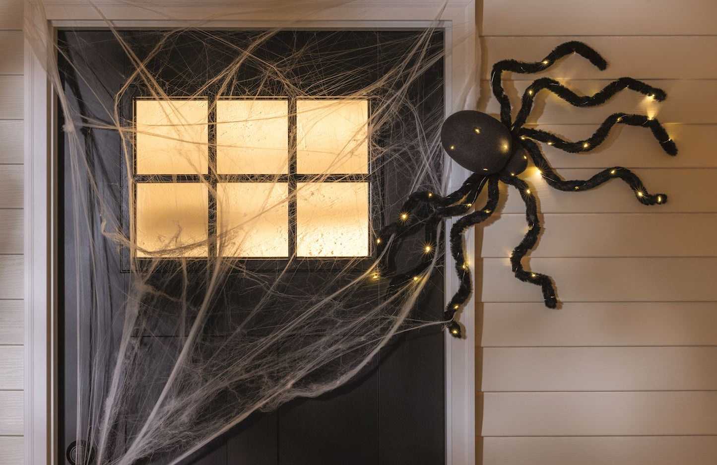 Mud Pie Light-Up Halloween Spider