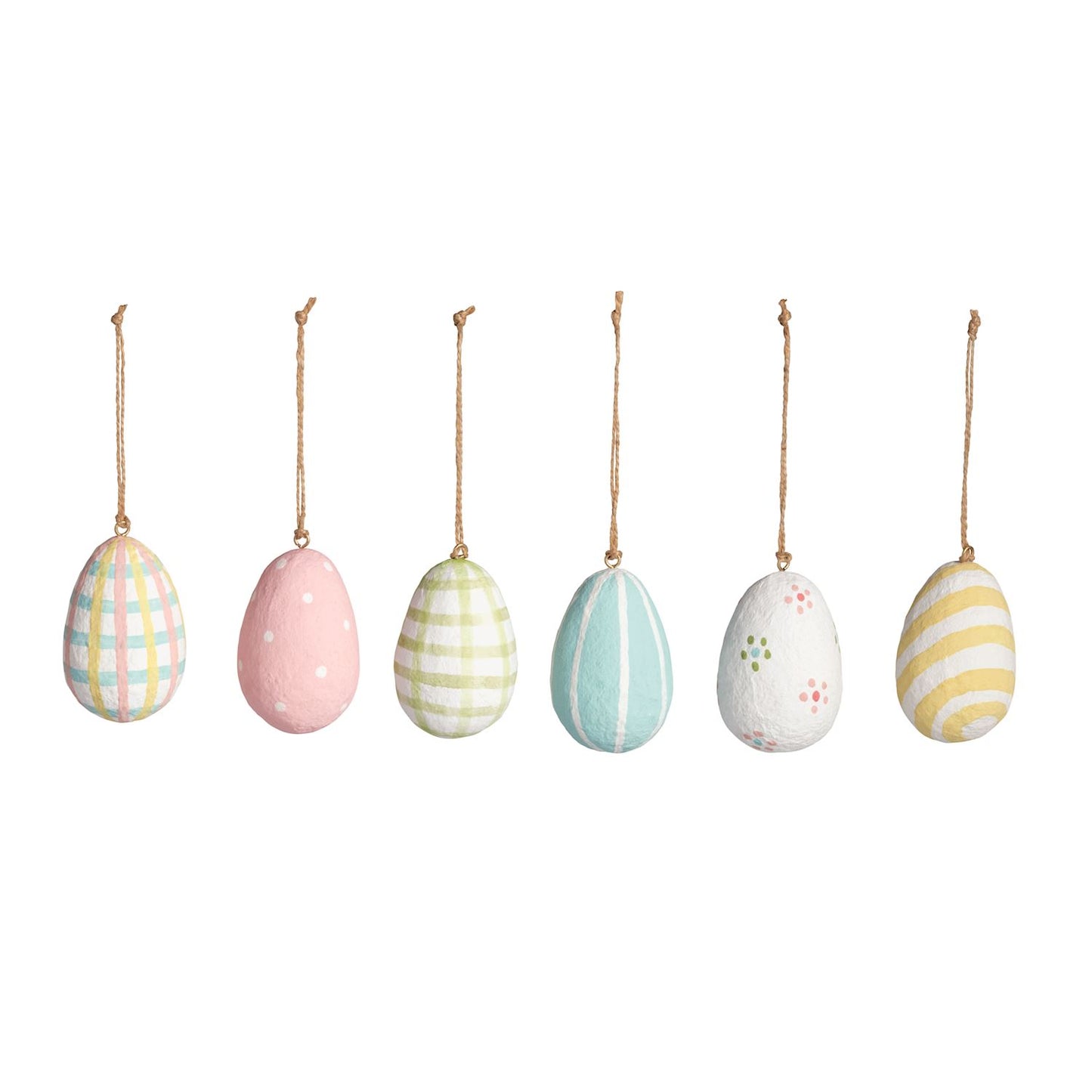 Mud Pie Paper-Mache Easter Eggs