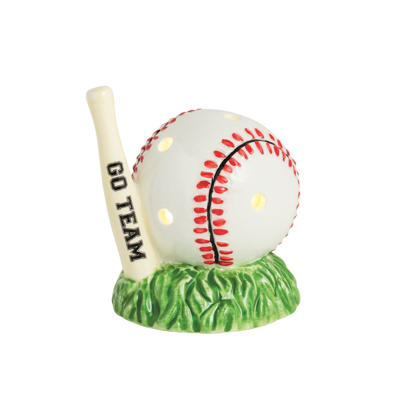 Mud Pie Baseball Led Sitter