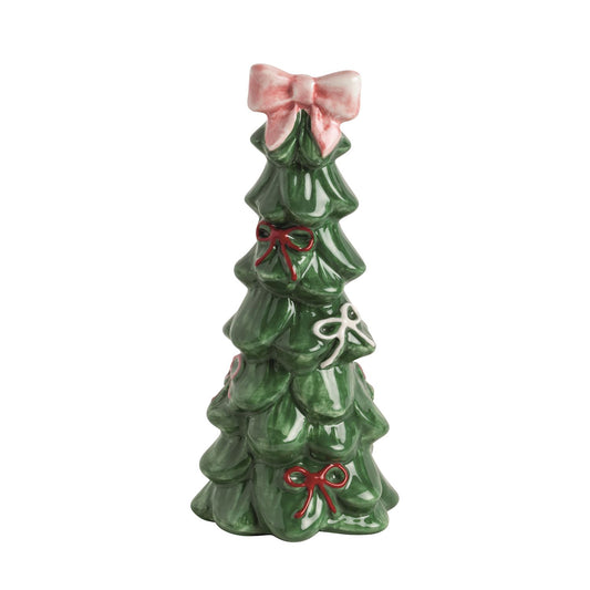 Mud Pie Ceramic Bow Tree Sitter