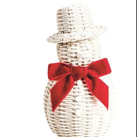 Mud Pie Wicker Resin Small Sitters