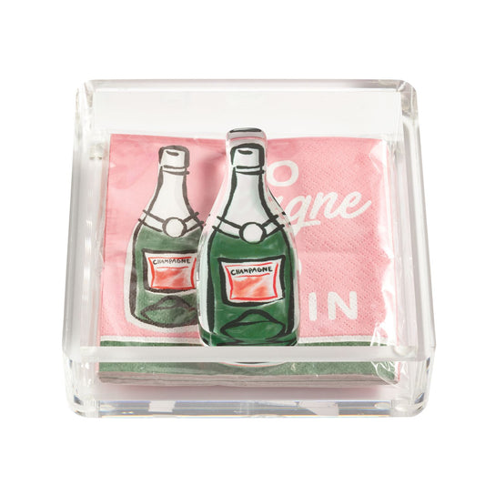 Mud Pie Acrylic Napkin Weight Set