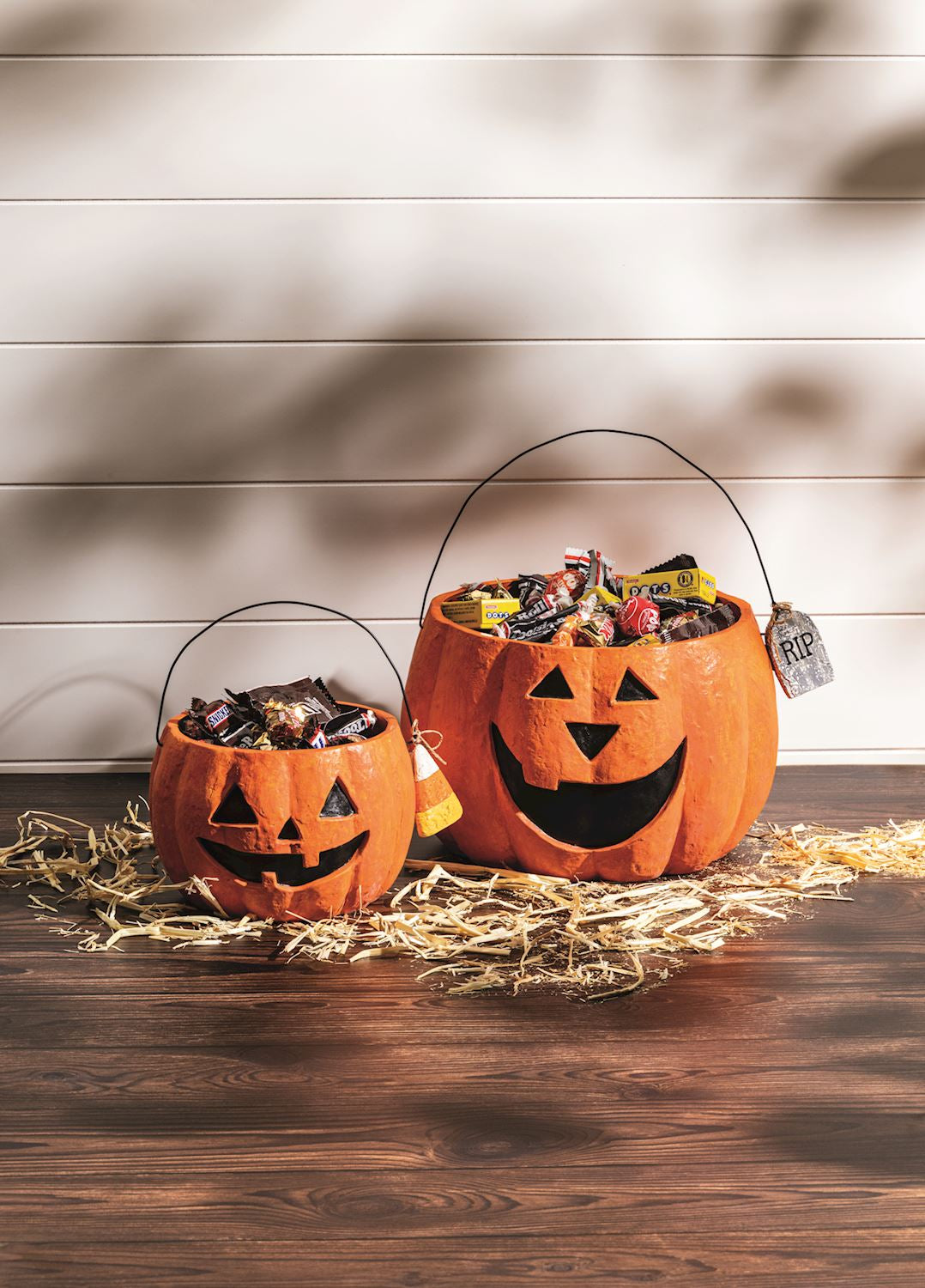 Mud Pie Jack-O-Lantern Treat Buckets