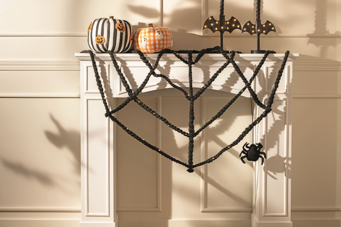 Mud Pie Light-Up Spider Web