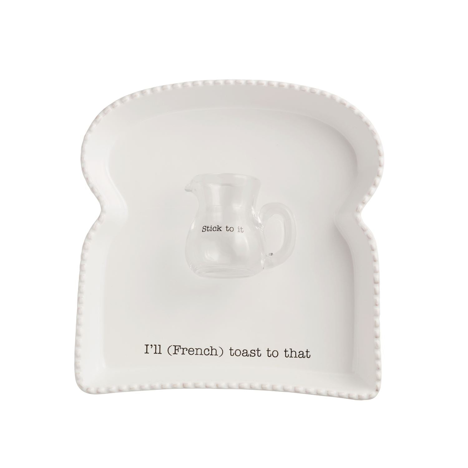 Mud Pie French Toast Platter Set