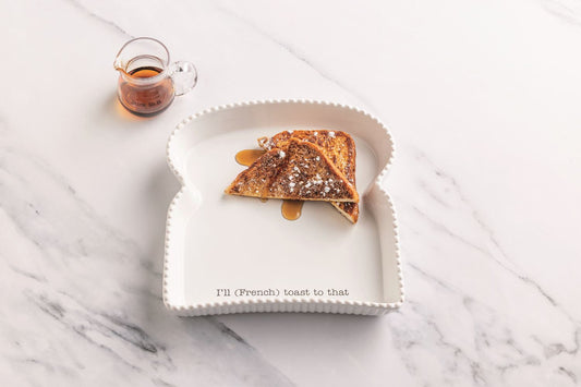 Mud Pie French Toast Platter Set