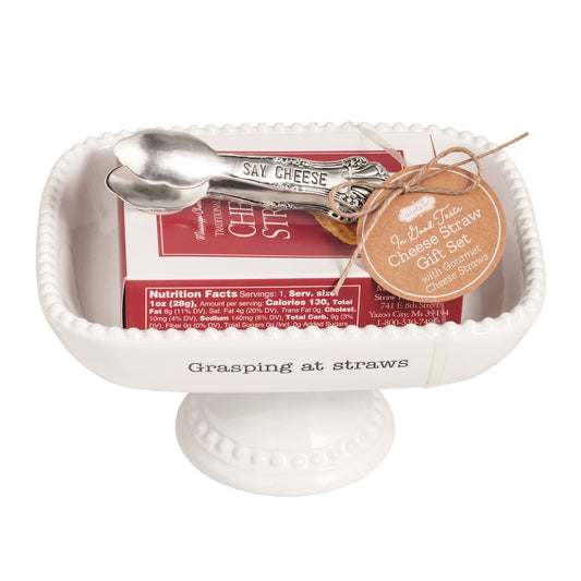 Mud Pie Gourmet Cheese Straw Set