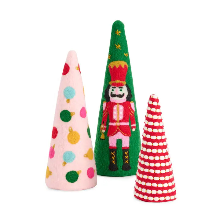 Shiraleah Nutcracker/Ornaments Decorative Trees