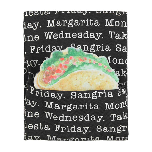 Mud Pie Taco Sponge Towel Set