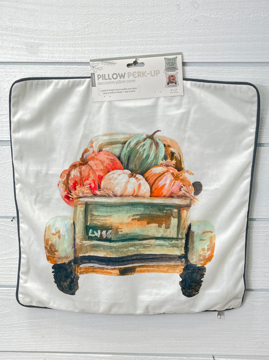 Polyester Pumpkin Car Pillow Cover