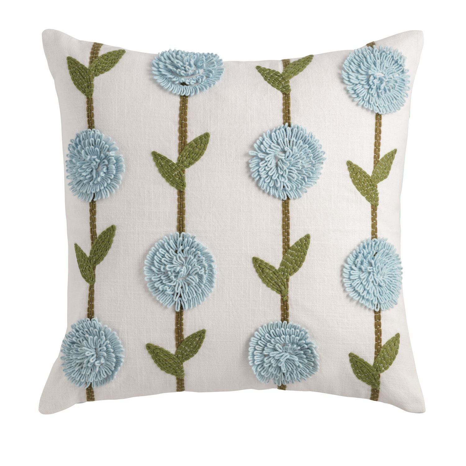 Mud Pie Hydrangea Pillows