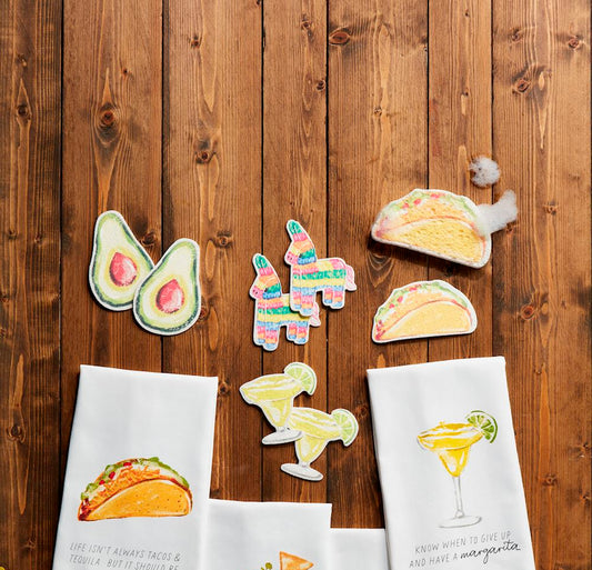 Mud Pie Fiesta Pop Up Sponges- Set Of 2