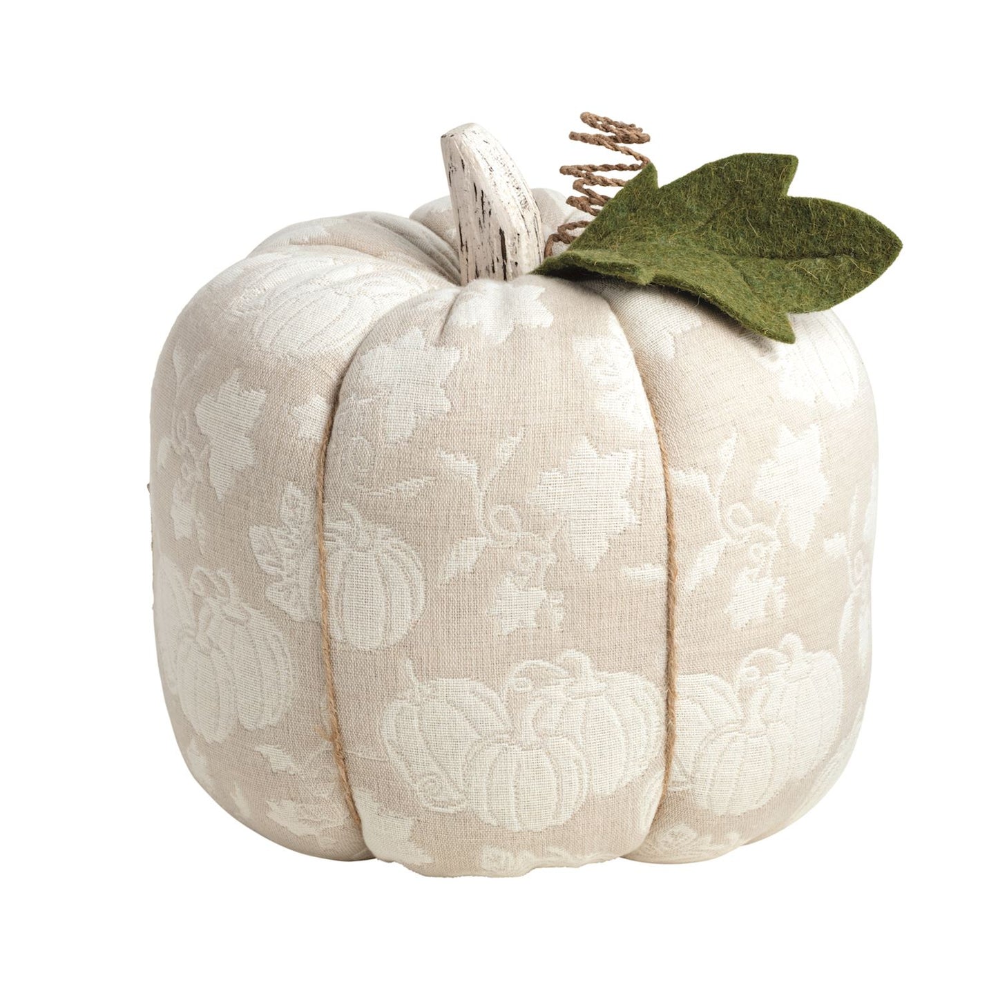 Mud Pie Large Jacquard Pumpkin