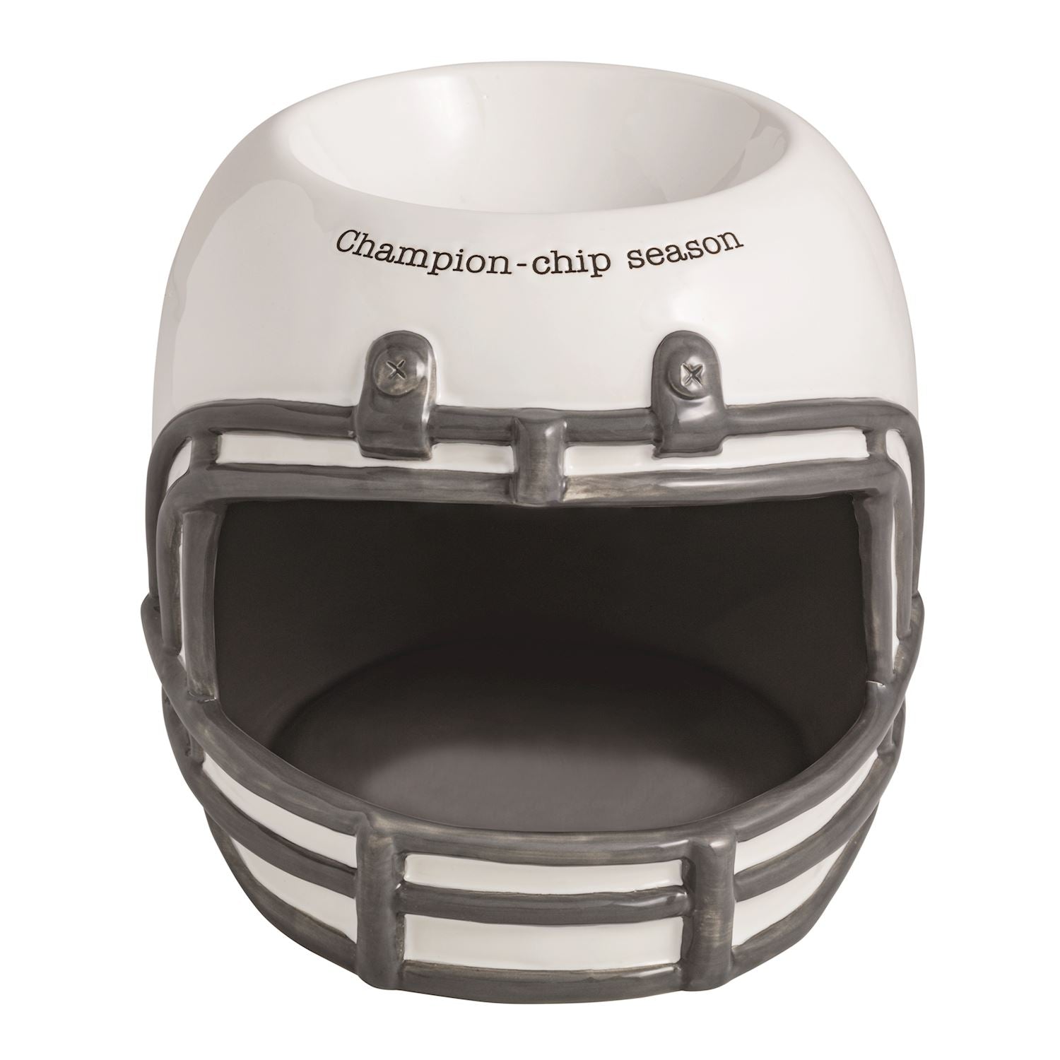 Mud Pie Football Helmet Chip & Dip