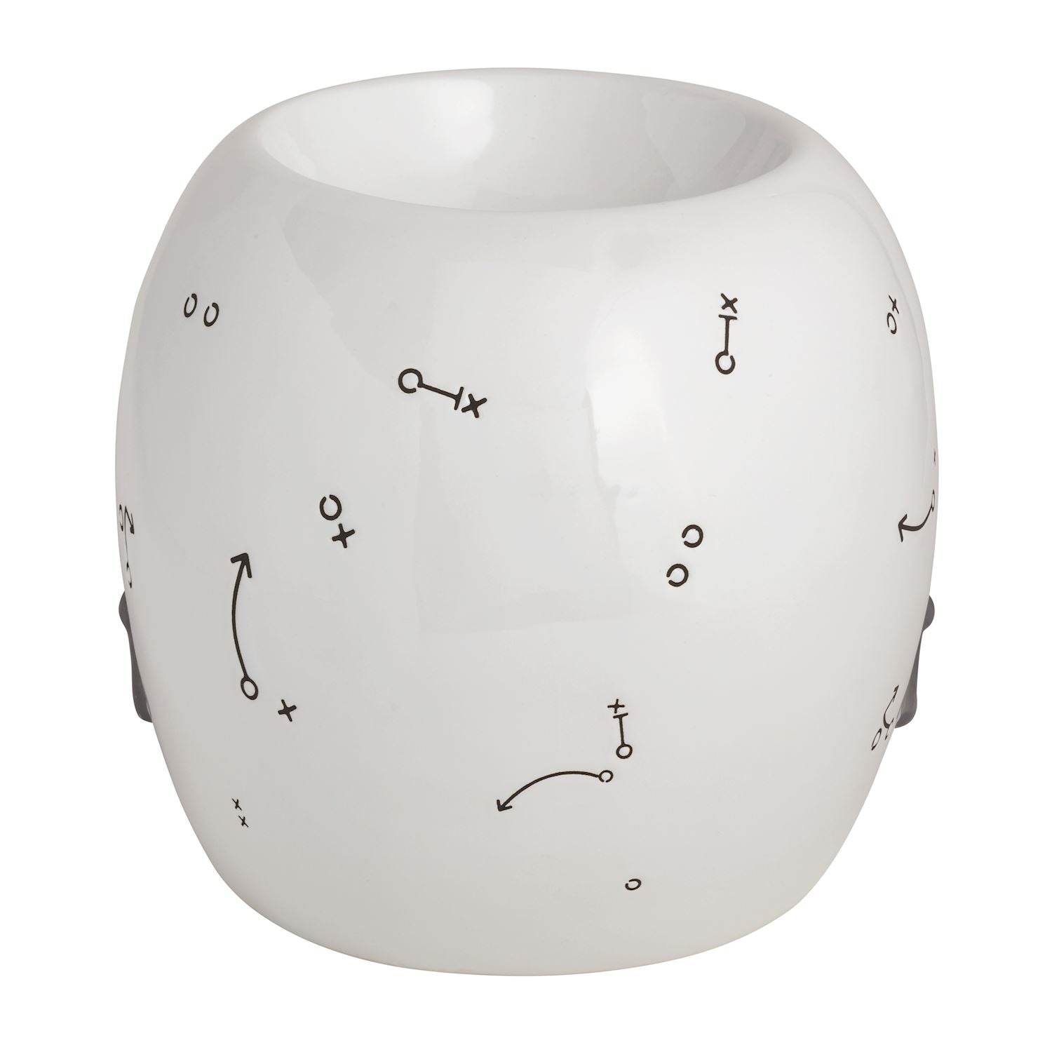 Mud Pie Football Helmet Chip & Dip