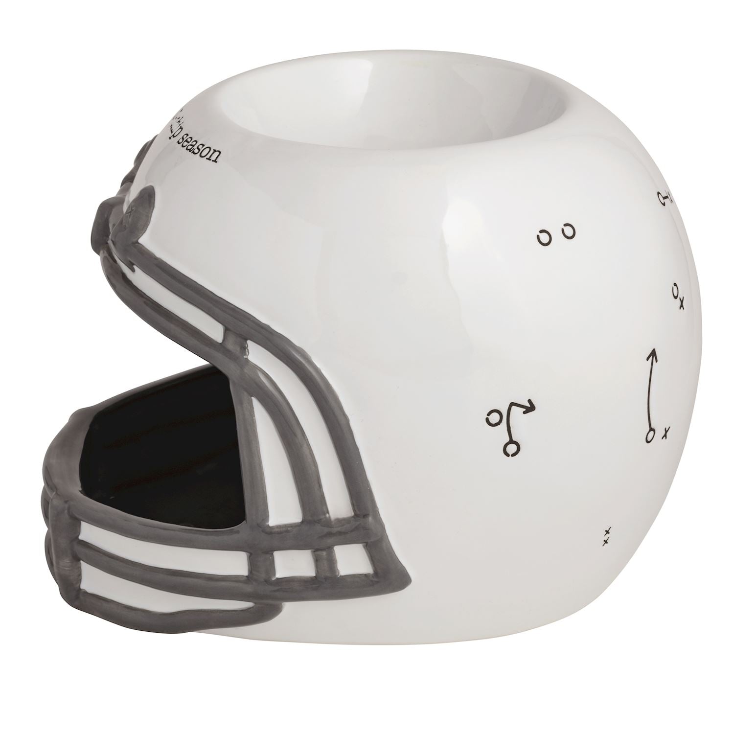 Mud Pie Football Helmet Chip & Dip