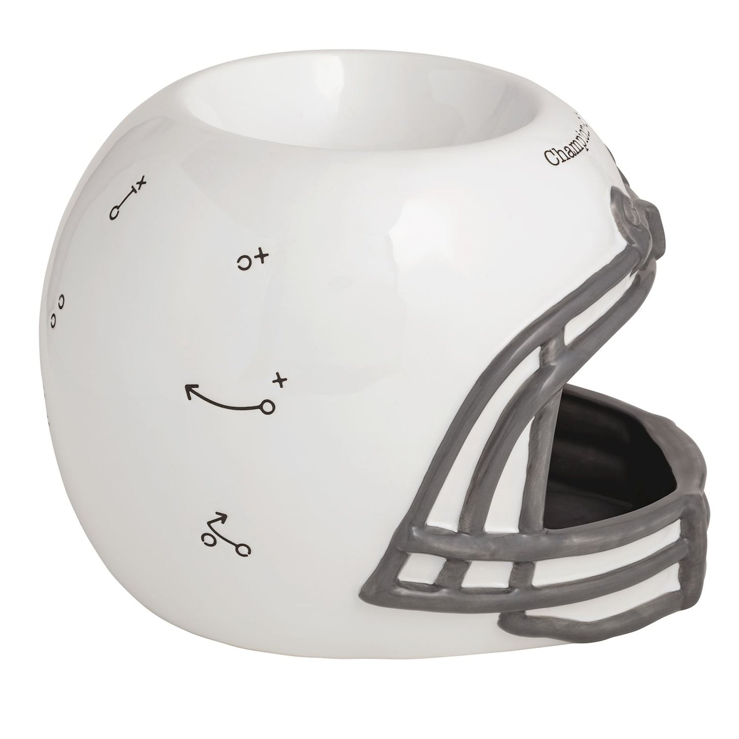 Mud Pie Football Helmet Chip & Dip