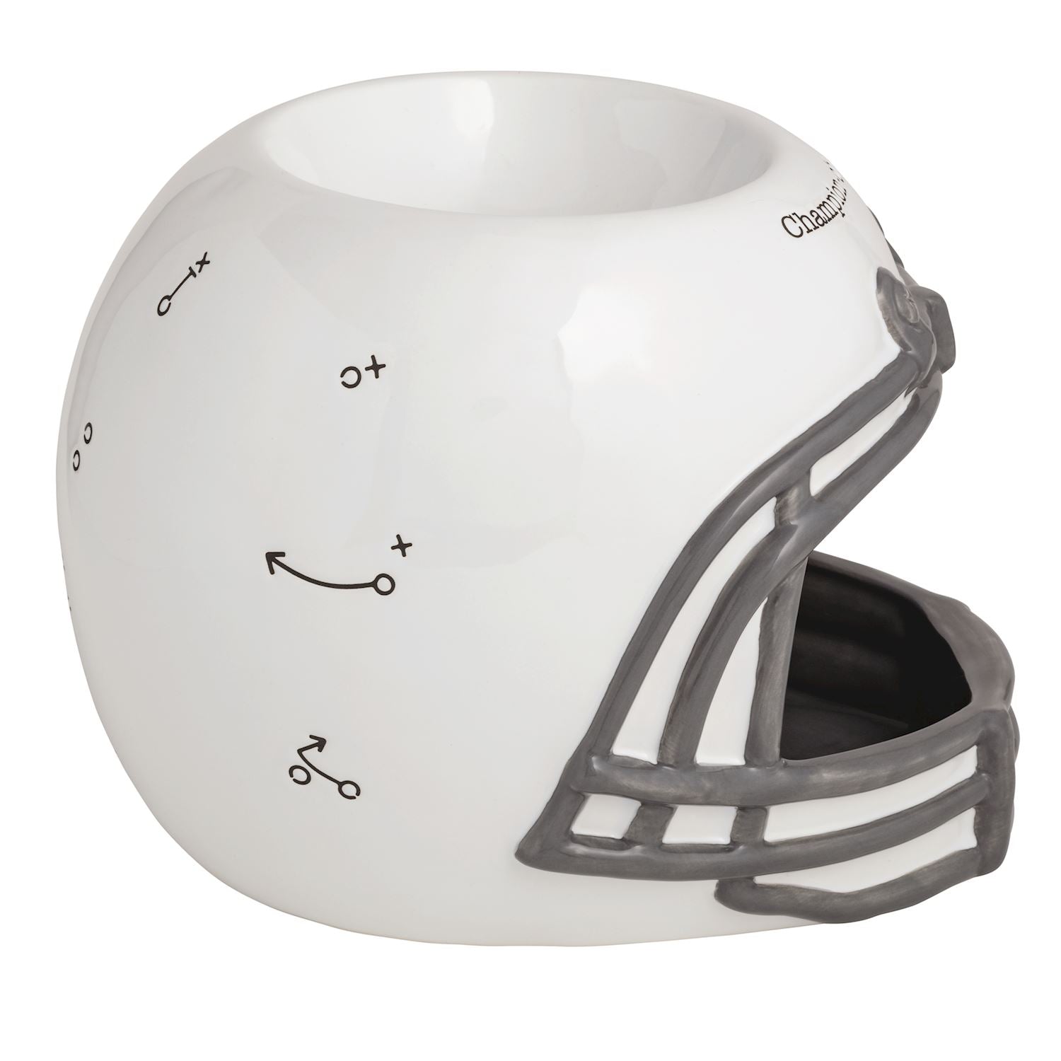 Mud Pie Football Helmet Chip & Dip