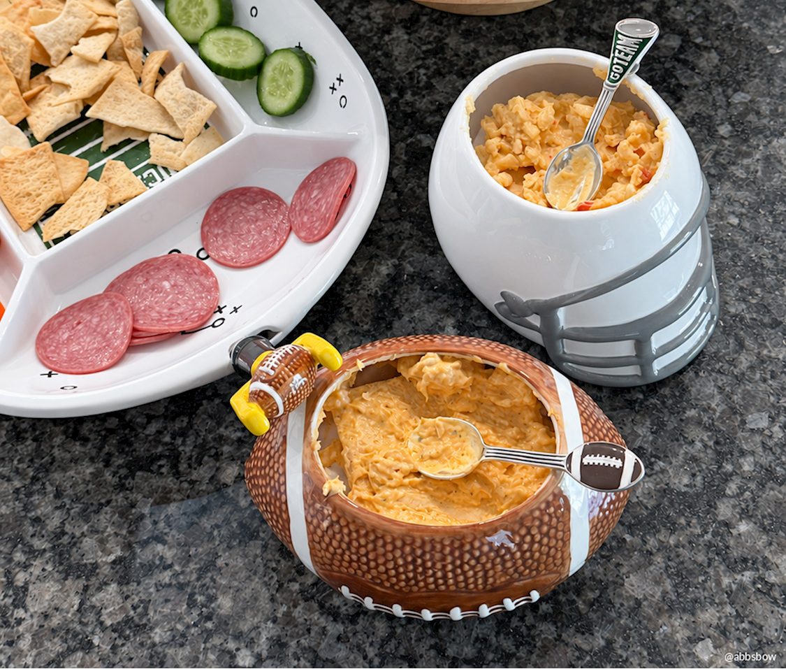 Mud Pie Tailgate Dip Bowl