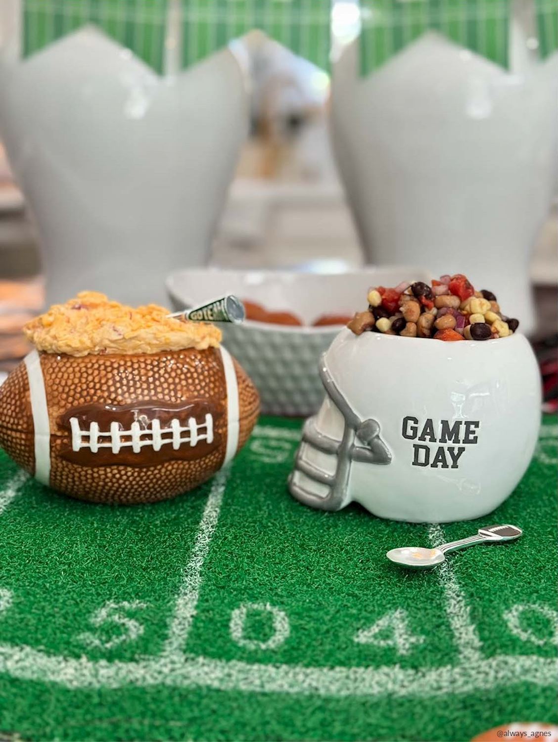 Mud Pie Tailgate Dip Bowl