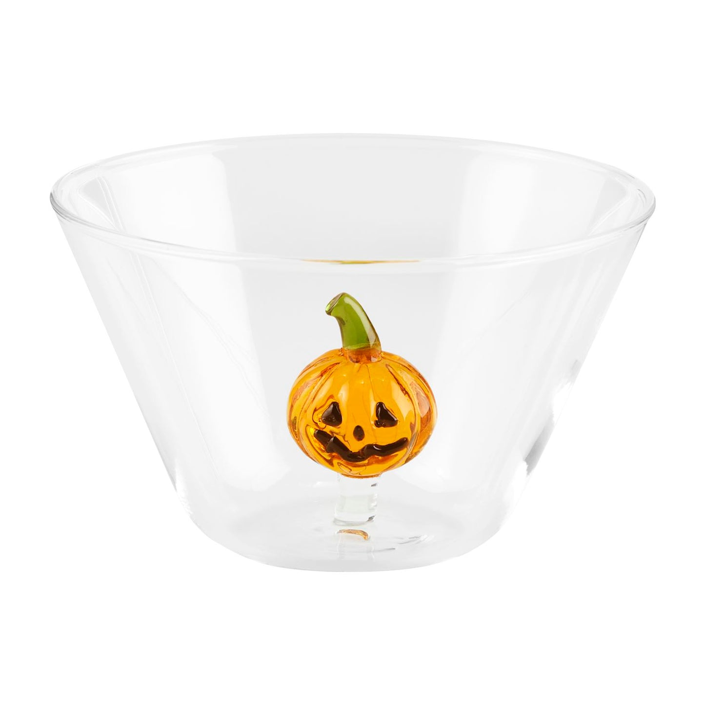 Mud Pie Halloween Glass Candy Bowl