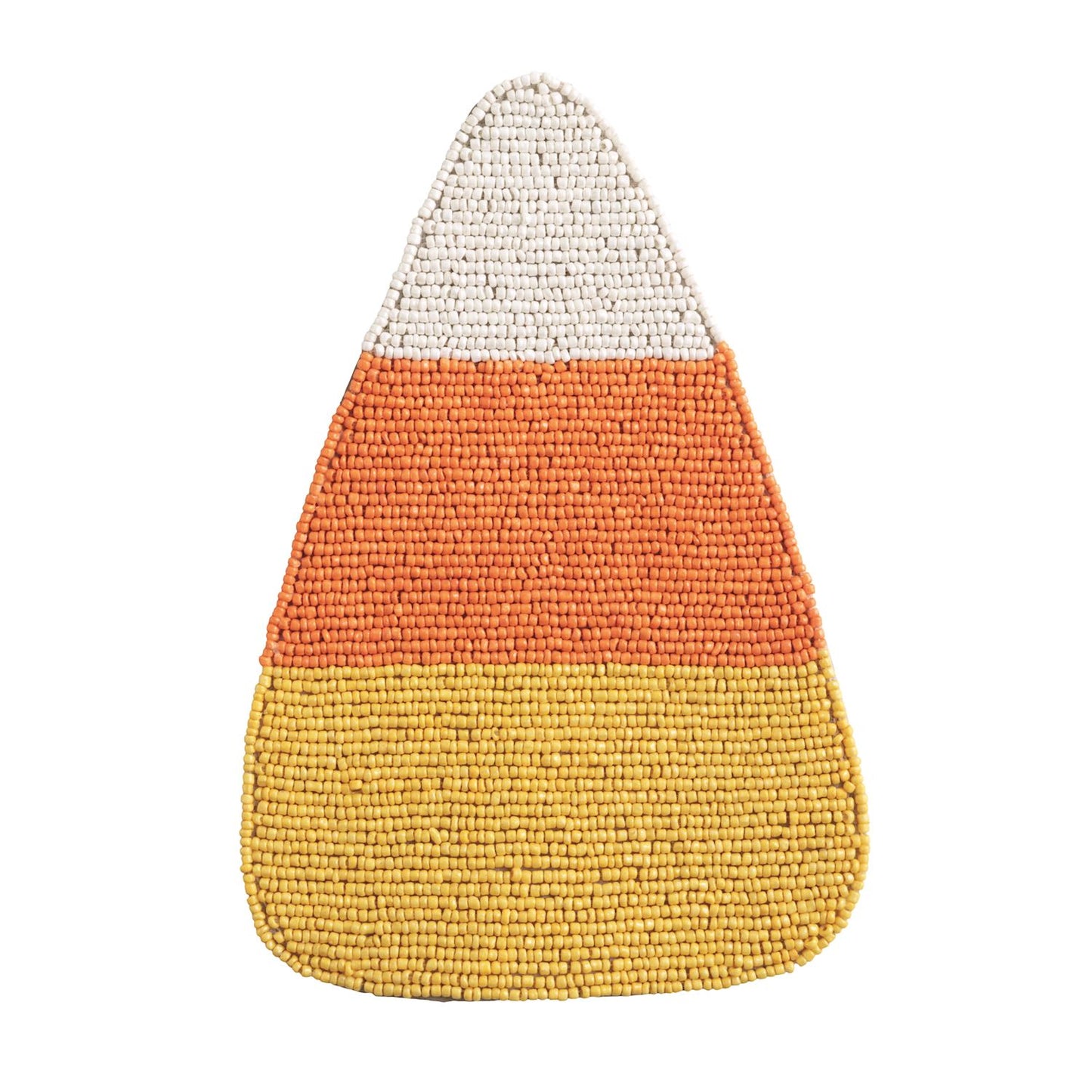 Mud Pie Candy Corn Beaded Trivet