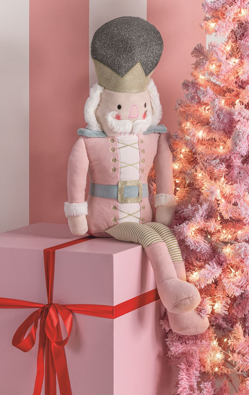 Mud Pie Large Nutcracker Plush