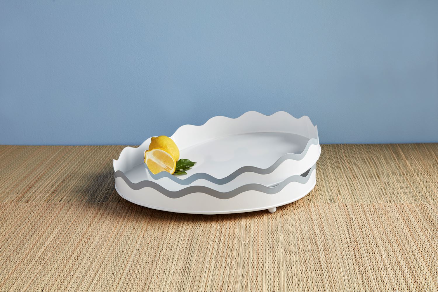 Mud Pie Wavy Tray Set