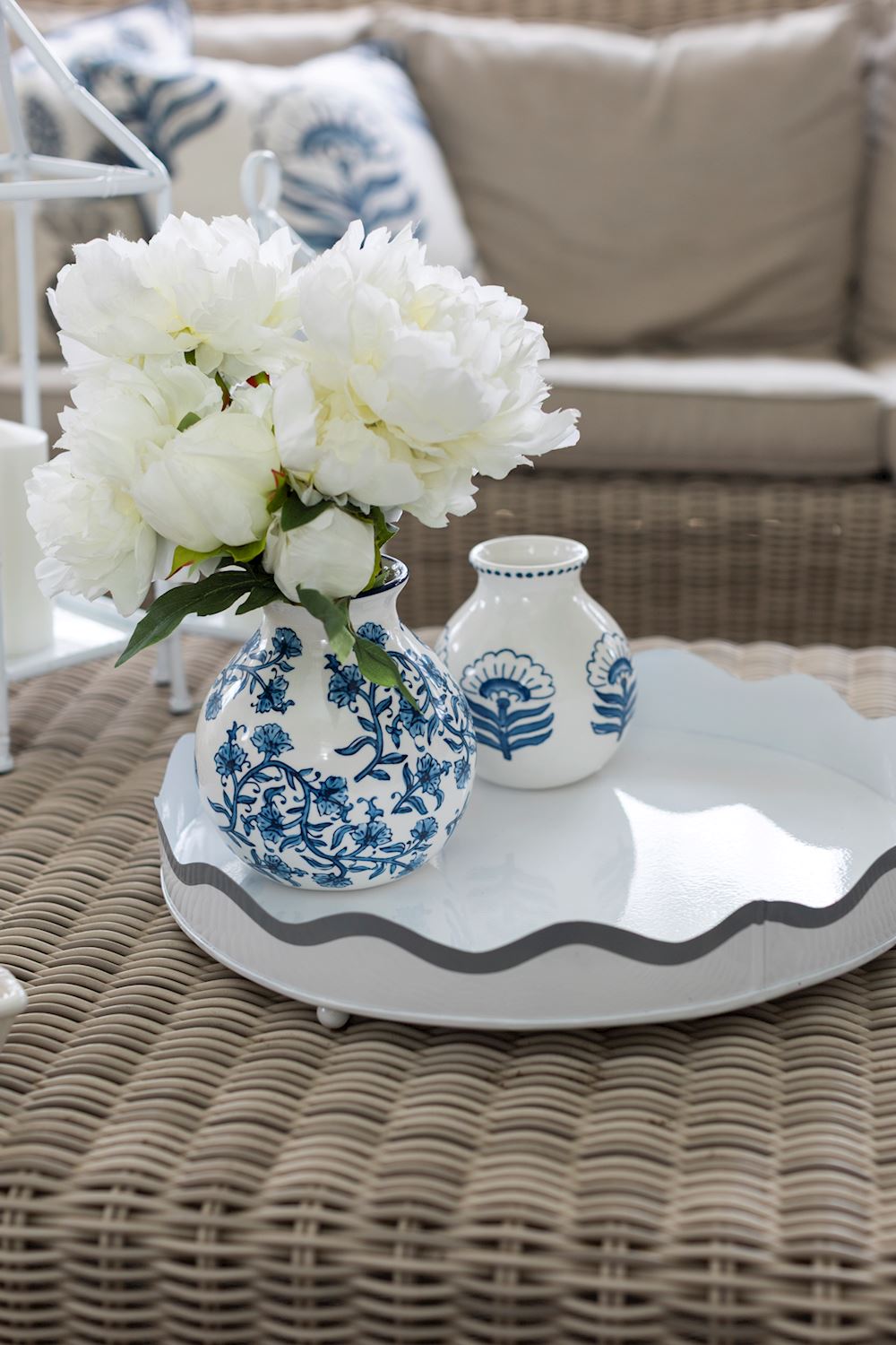 Mud Pie Wavy Tray Set