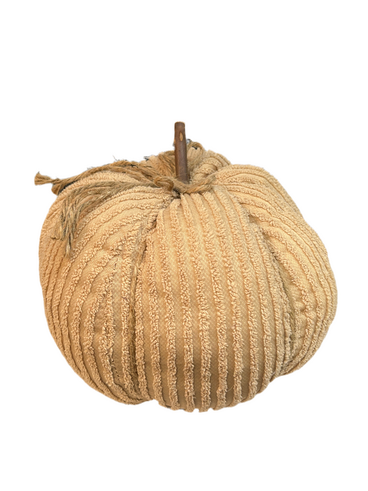Chenille Fabric Pumpkin