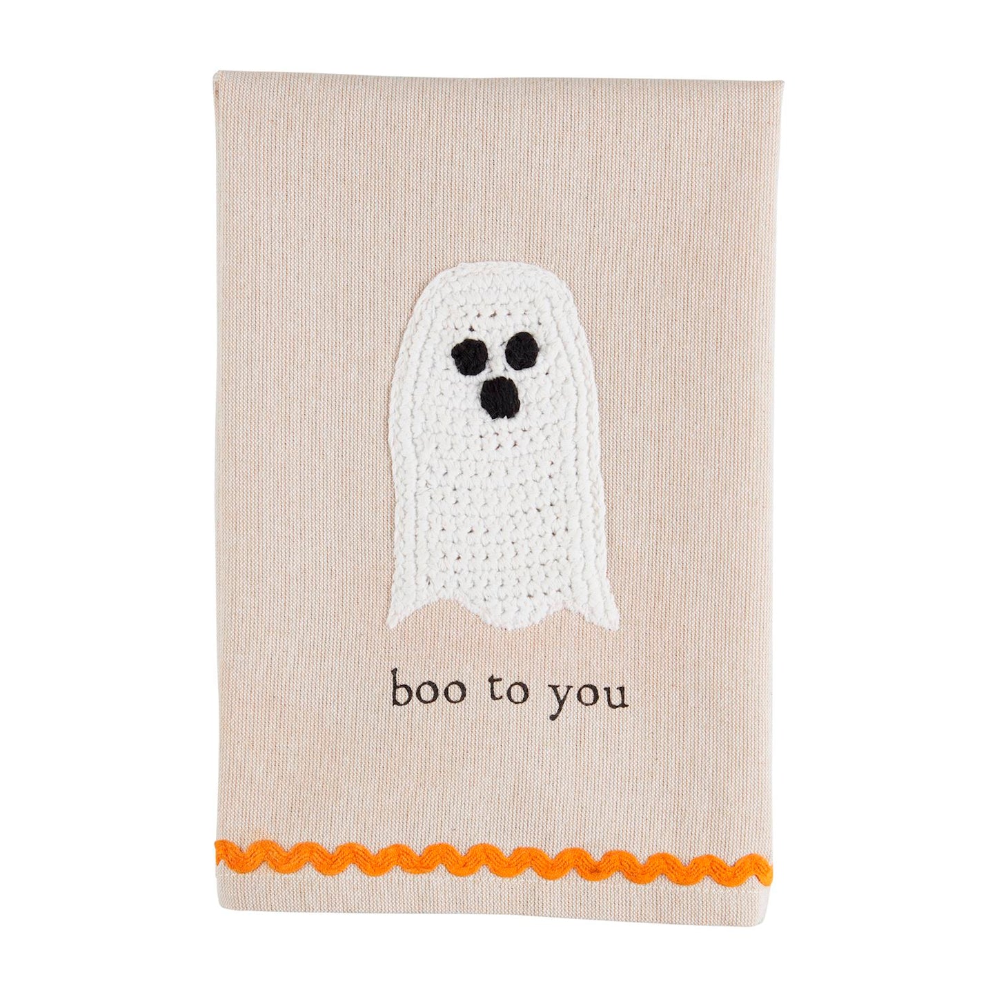 Mud Pie Crochet Halloween Tea Towel