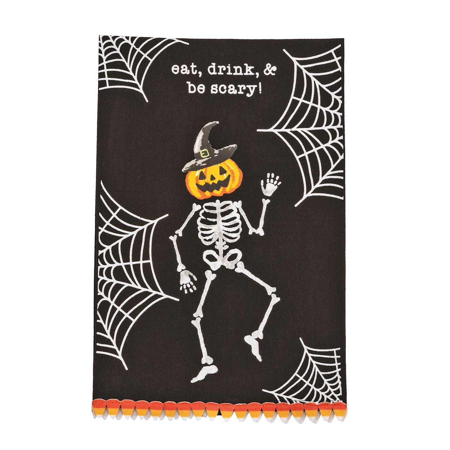 Mud Pie Halloween Tea Towel