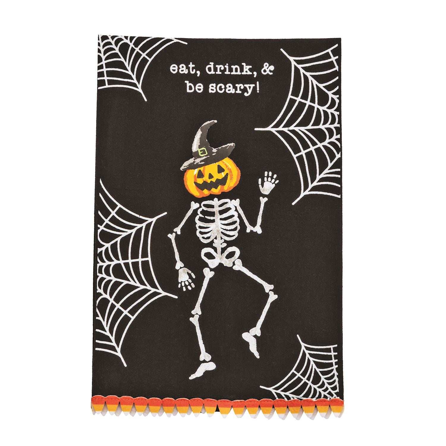 Mud Pie Halloween Tea Towel