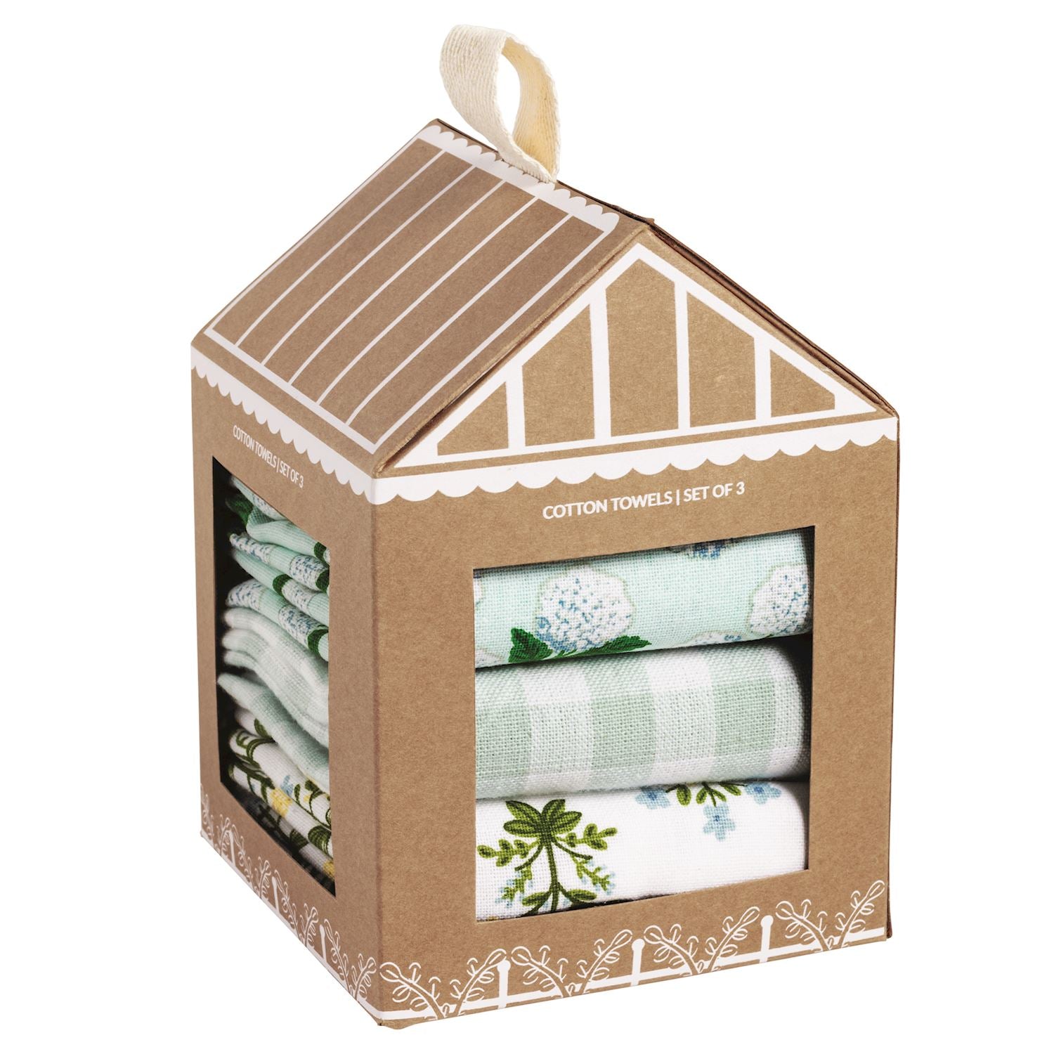 Mud Pie Greenhouse Towel Set