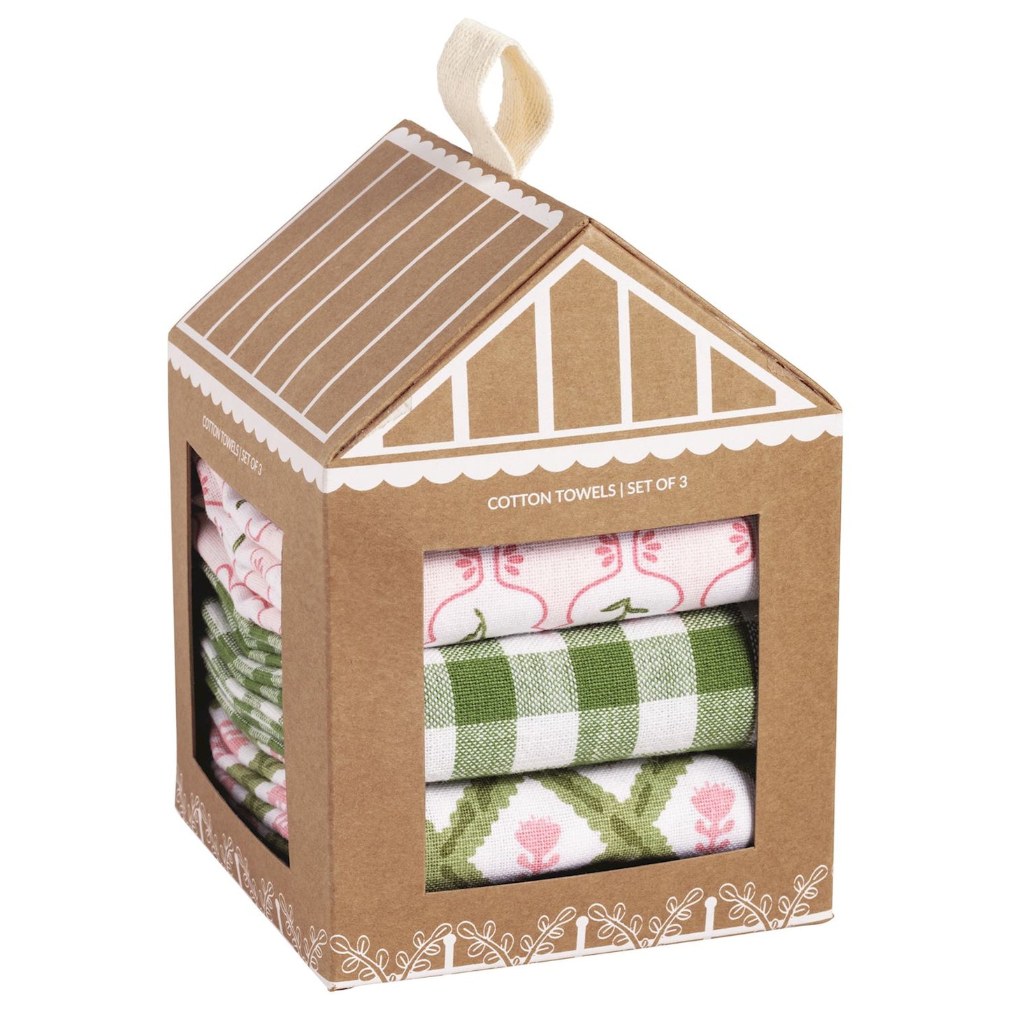 Mud Pie Greenhouse Towel Set