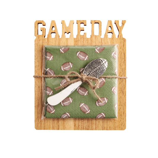 Mud Pie Gameday Wooden Board Set