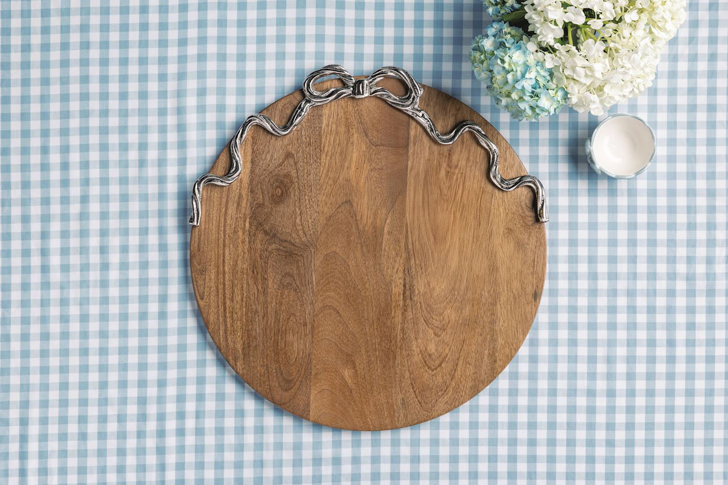 Mud Pie Bow Wood Board