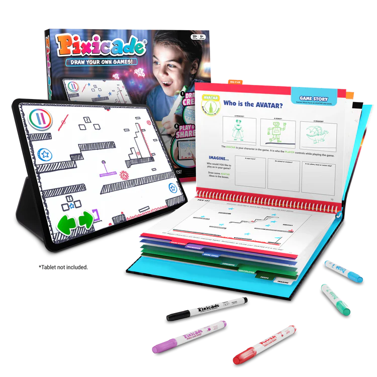 Pixicade Draw Your Own Games!