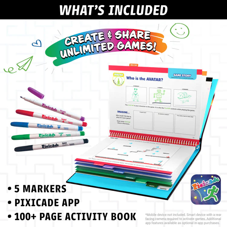 Pixicade Draw Your Own Games!