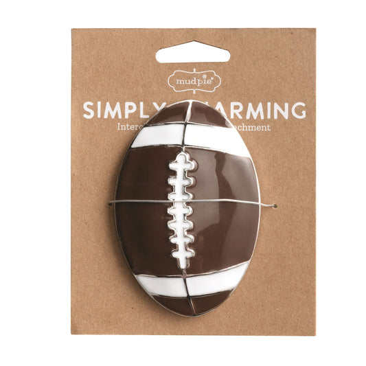 Mud Pie Football Simply Charming Charm