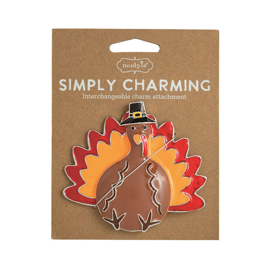 Mud Pie Turkey Simply Charming Charm