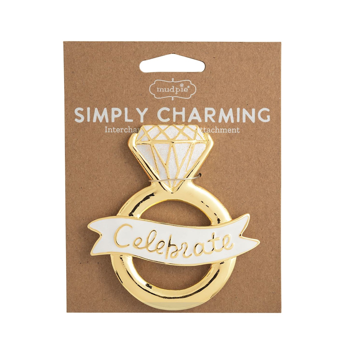 Mud Pie Ring Simply Charming Charm